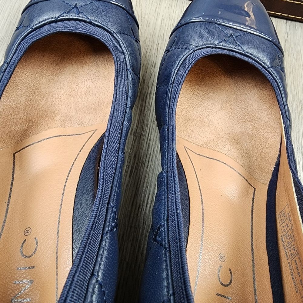 Nwob Vionic Ruby Quilted Leather Block Heel Pumps… - image 6